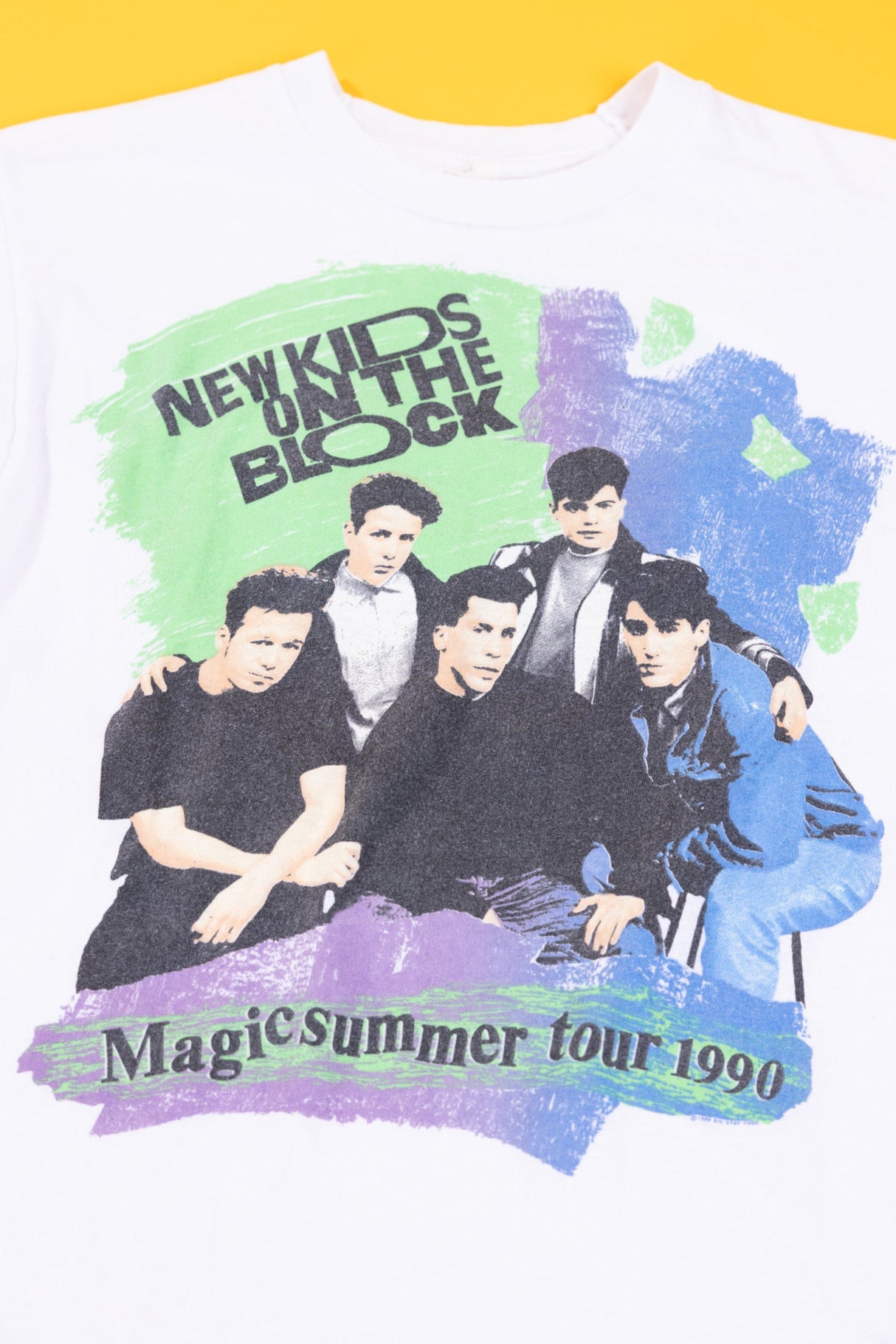 Vintage 1990 NKOTB Magic Summer Tour T-shirt