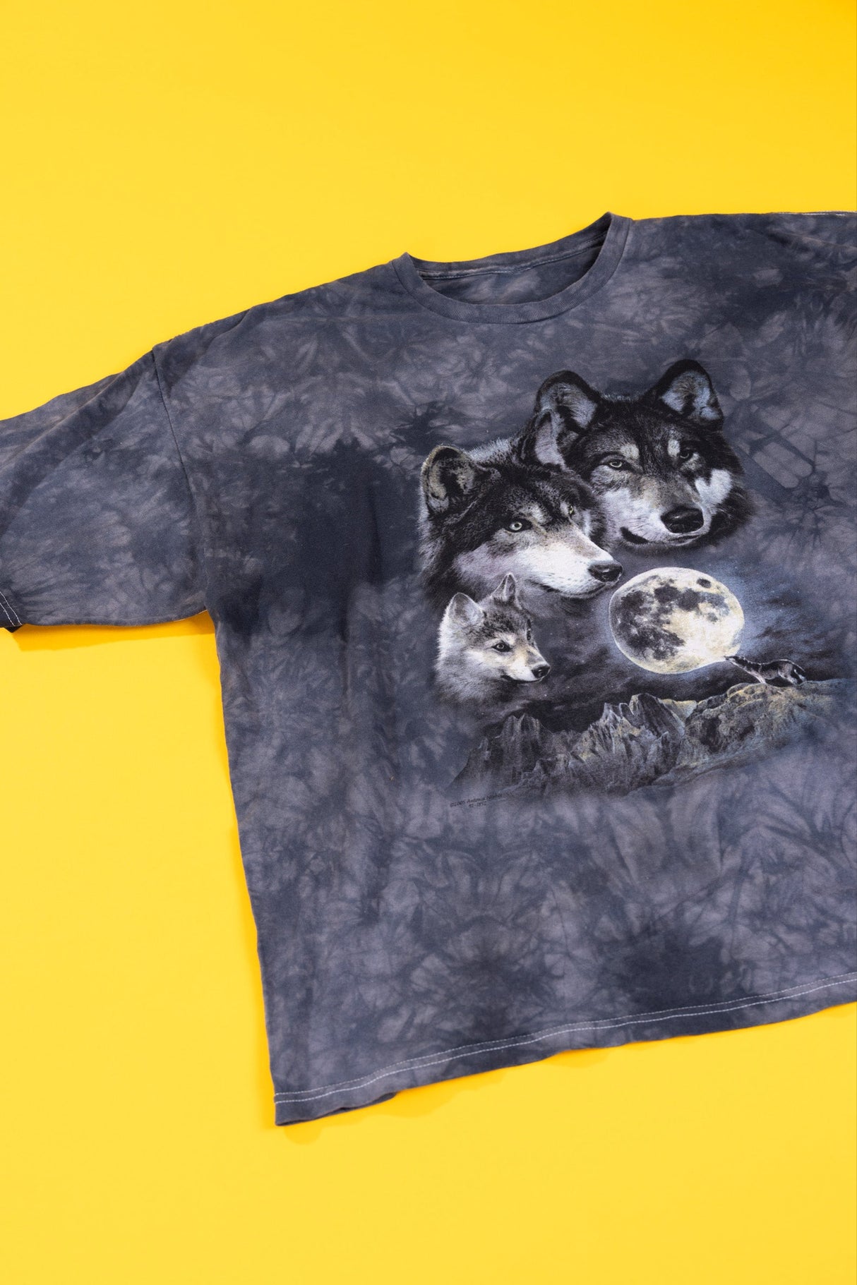 Vintage 2005 Tie-dye Wolf T-shirt