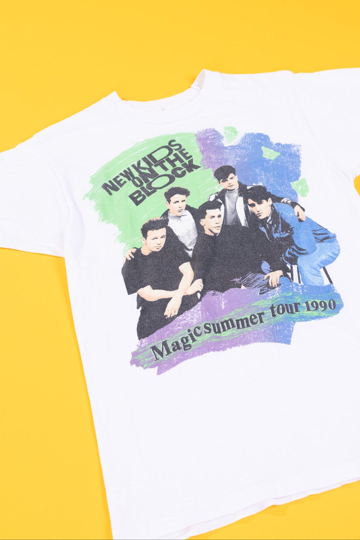 Vintage 1990 NKOTB Magic Summer Tour T-shirt