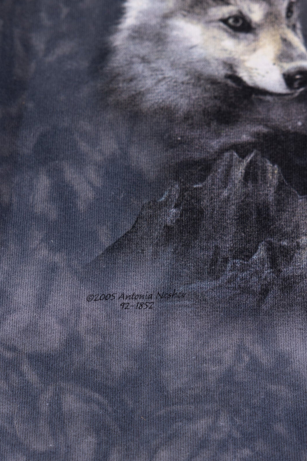 Vintage 2005 Tie-dye Wolf T-shirt