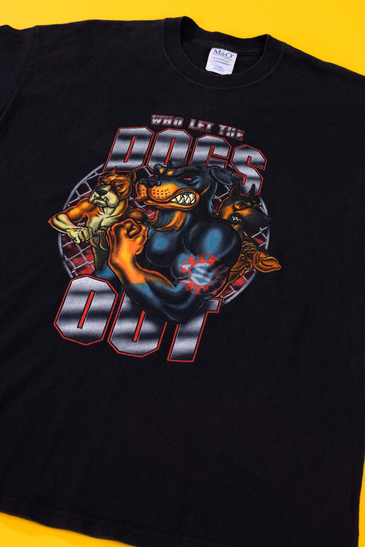 RARE Vintage 2000 Baha Men Who Let The Dogs Out T-shirt