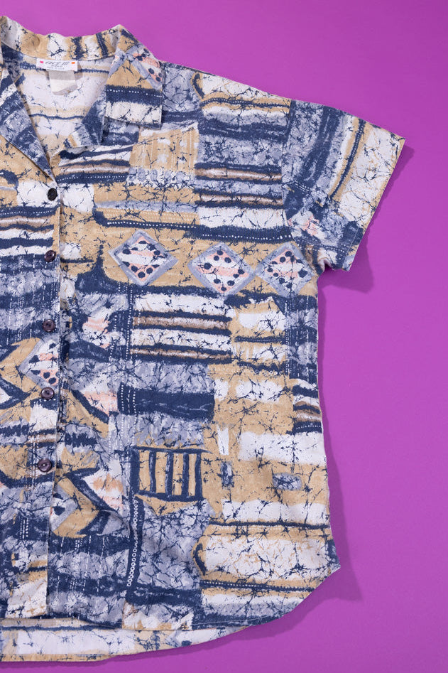 Vintage 90s Act III Plus Button Up