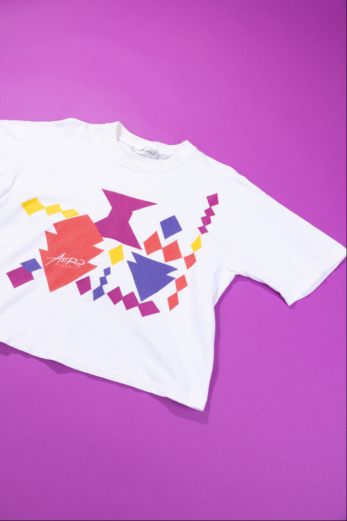 Vintage 90s Aero Dynamics Crop Top