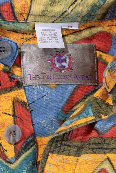 Vintage 90s The Territory Ahead Button Up
