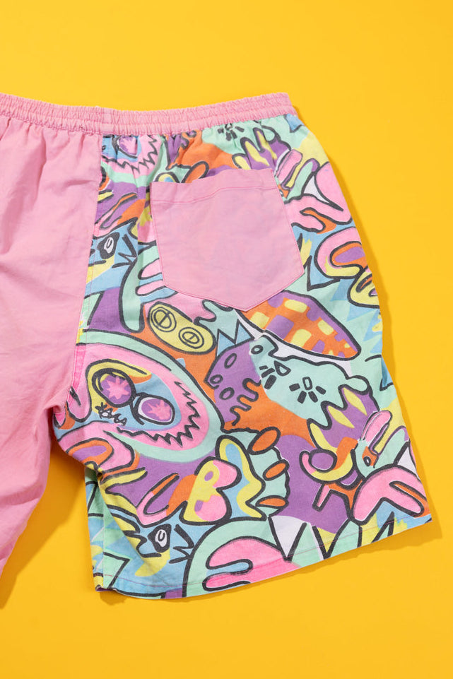 Vintage 80s Friends Retro Shorts