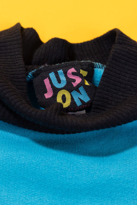 Vintage 80s Just On 3-D Crewneck