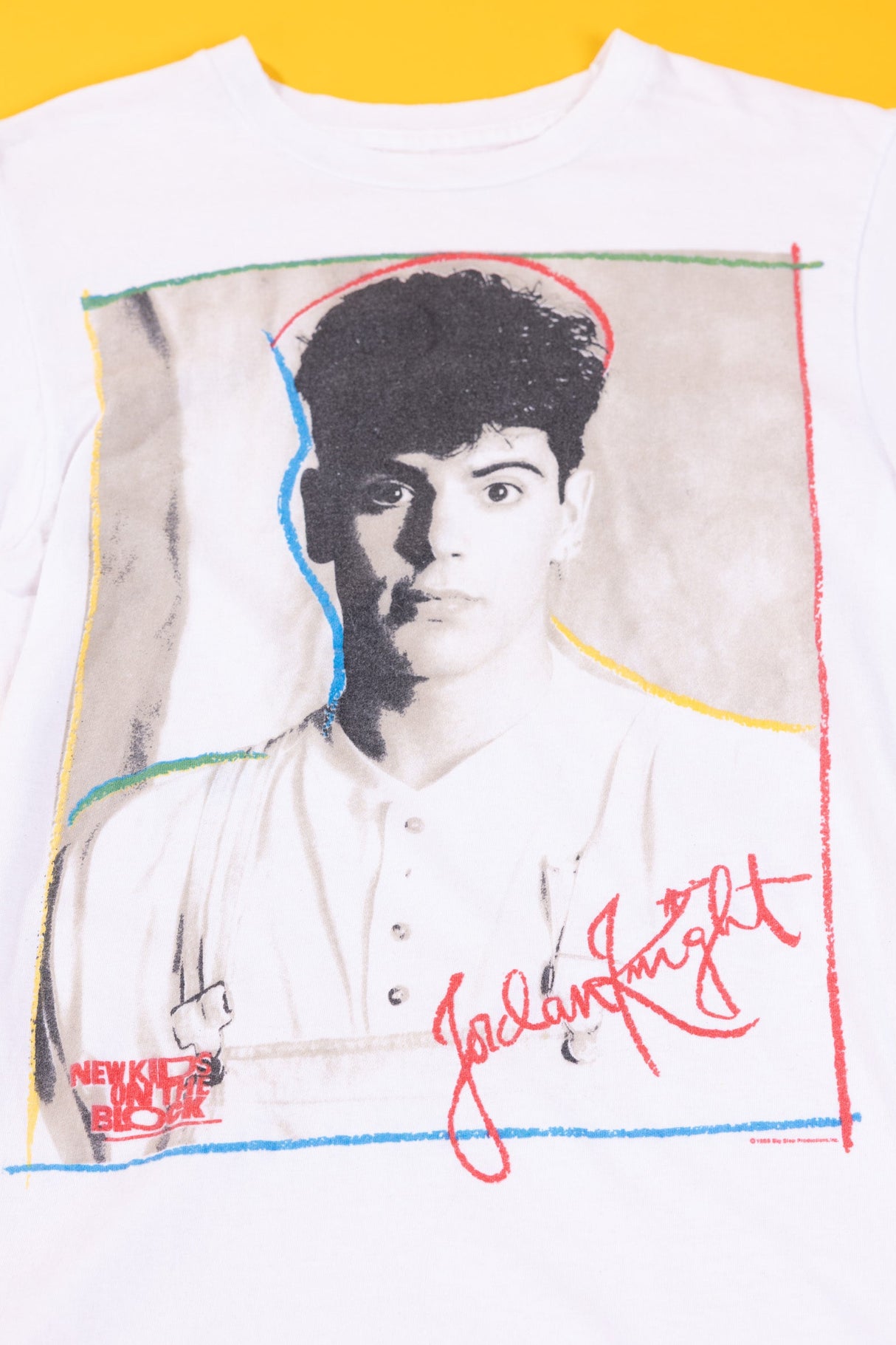 Vintage 1989 Jordan Knight New Kids on The Block T-shirt