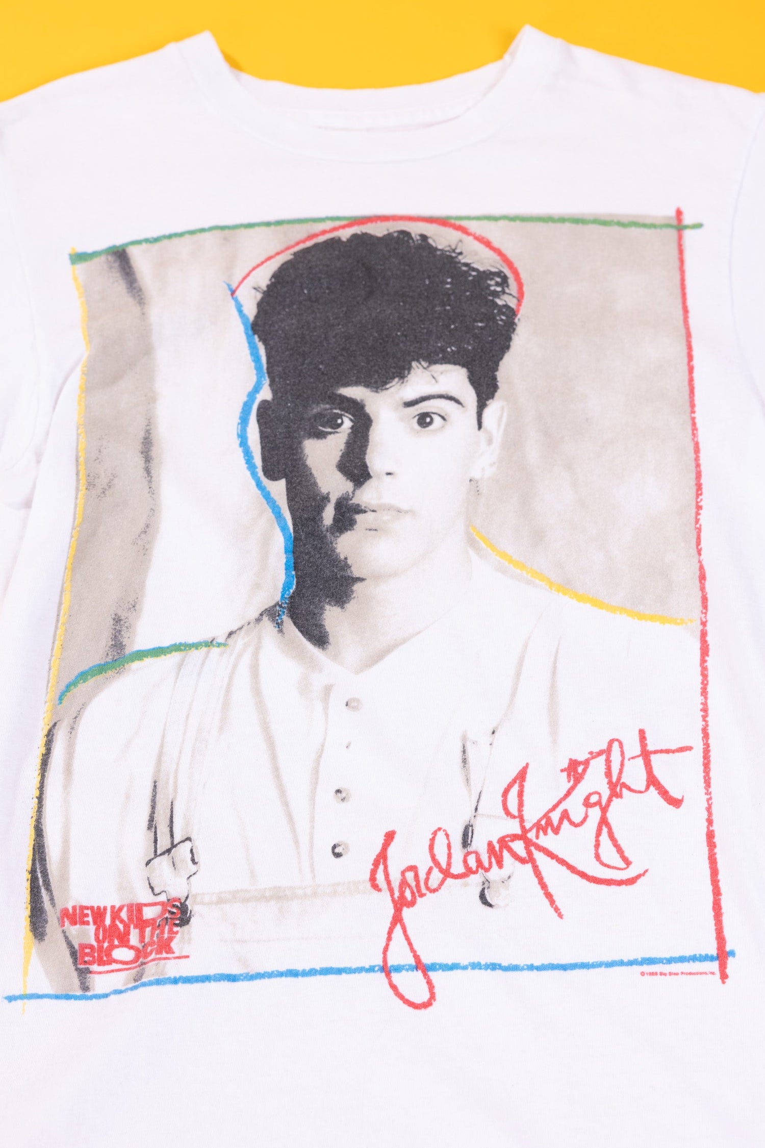 Vintage 1989 Jordan Knight New Kids on The Block T-shirt