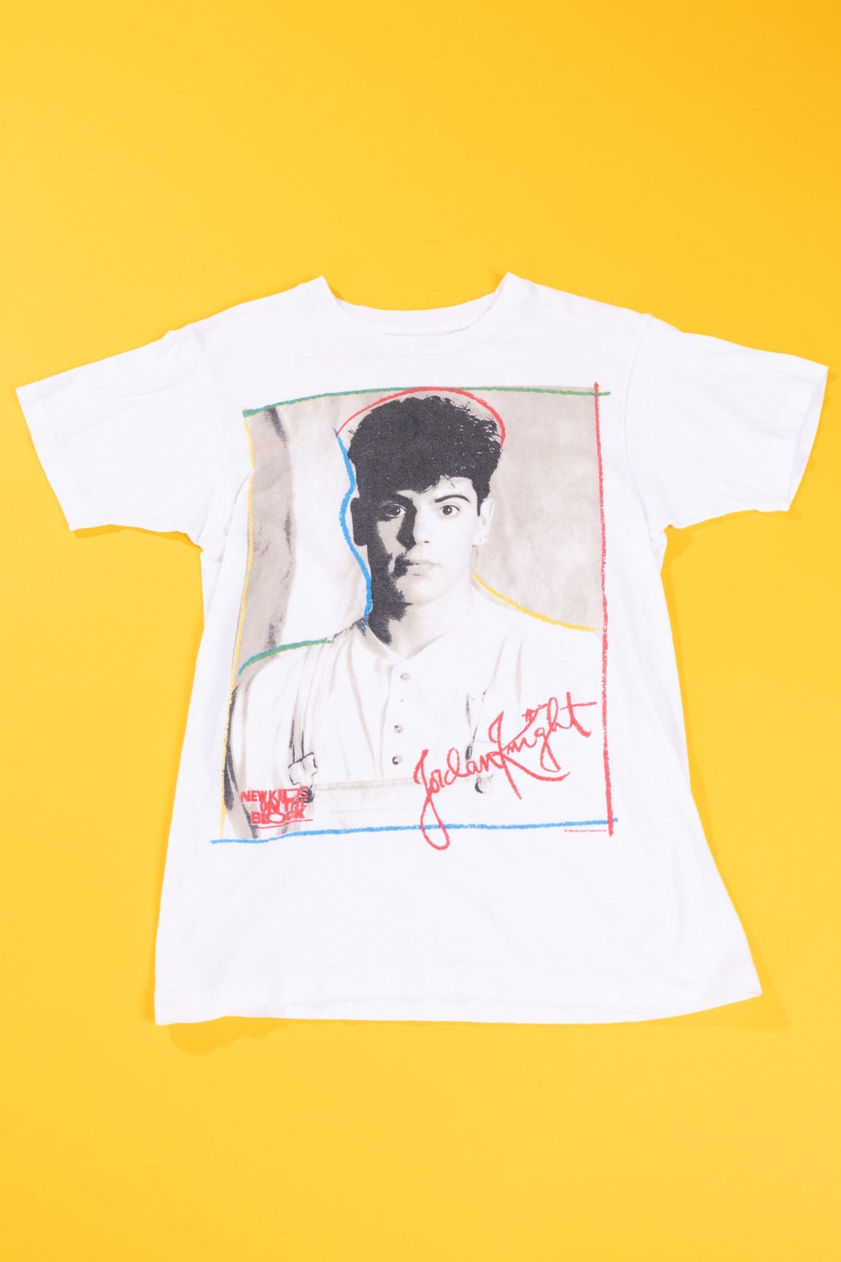 Vintage 1989 Jordan Knight New Kids on The Block T-shirt