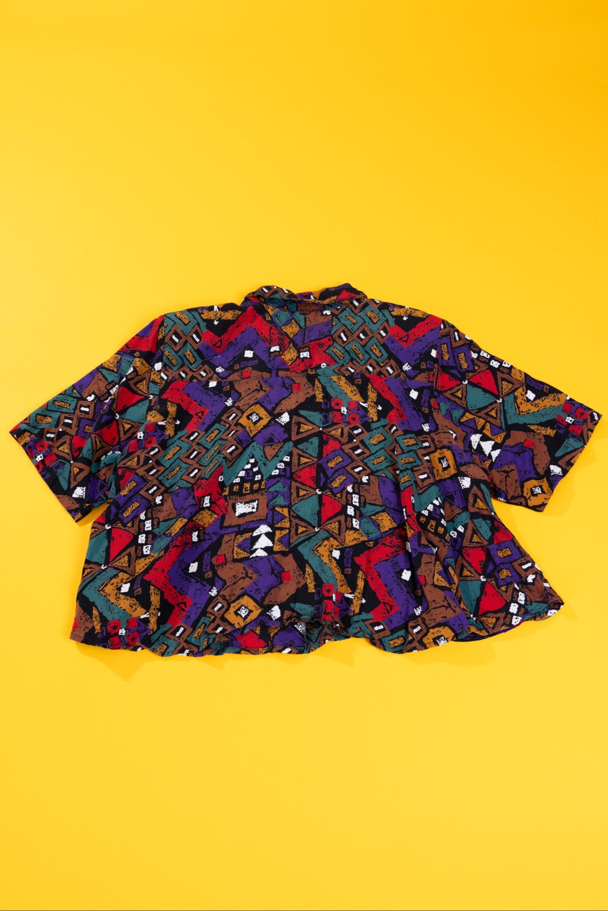 Vintage 90s Maggie Lawrence Sport Crop Button Up