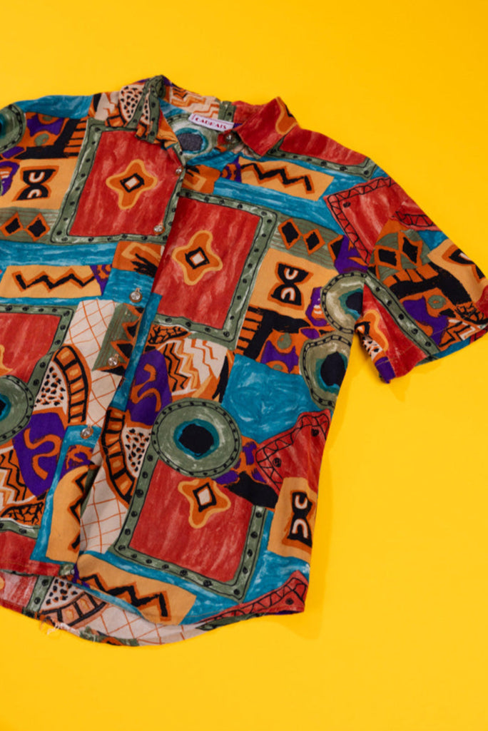 Vintage 80/90s Cabrais Button Up