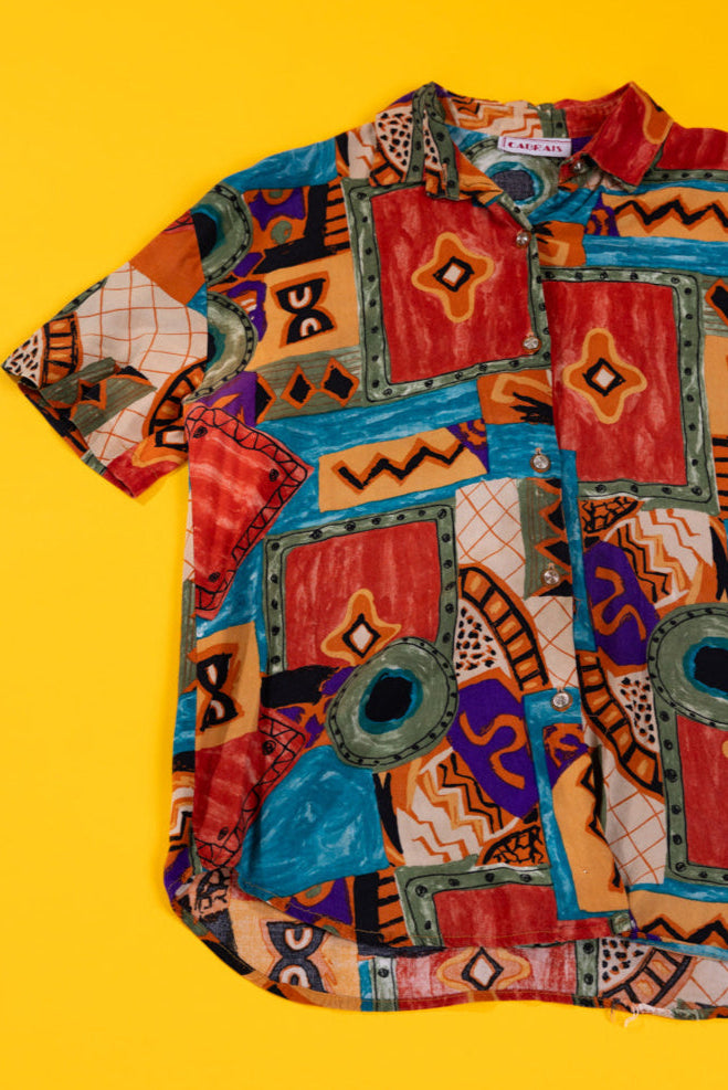 Vintage 80/90s Cabrais Button Up