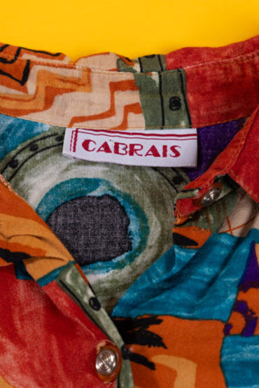 Vintage 80/90s Cabrais Button Up