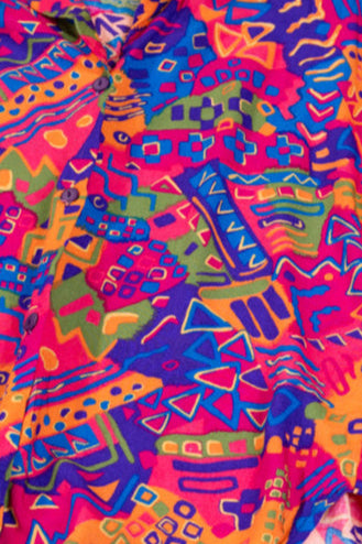 Vintage 90s Oscar De La Renta Button Up