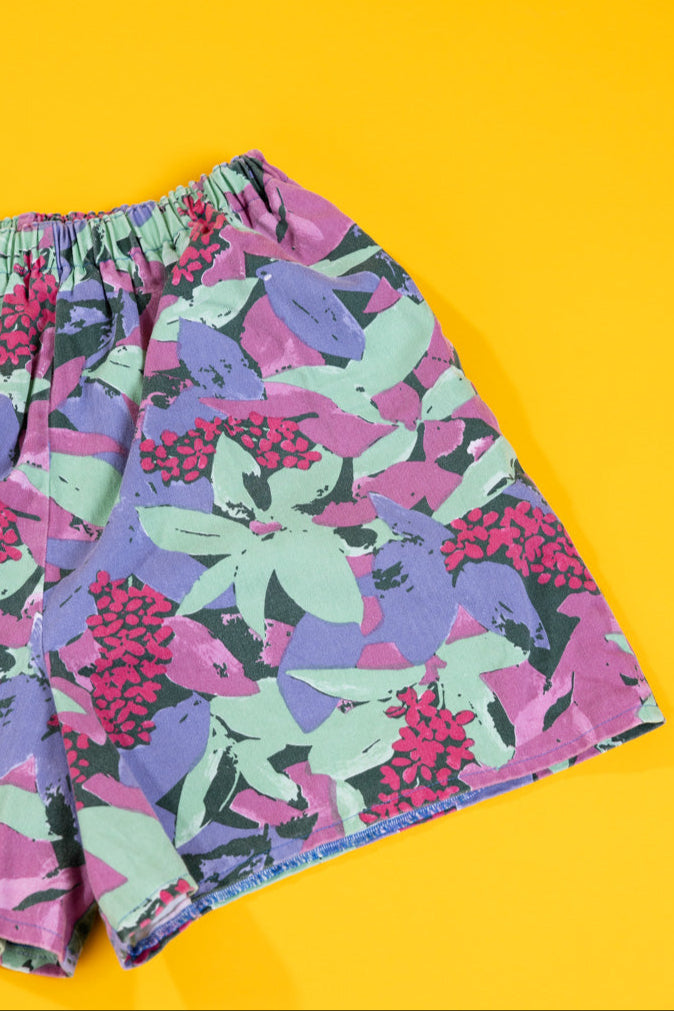 Vintage 80s Floral Shorts