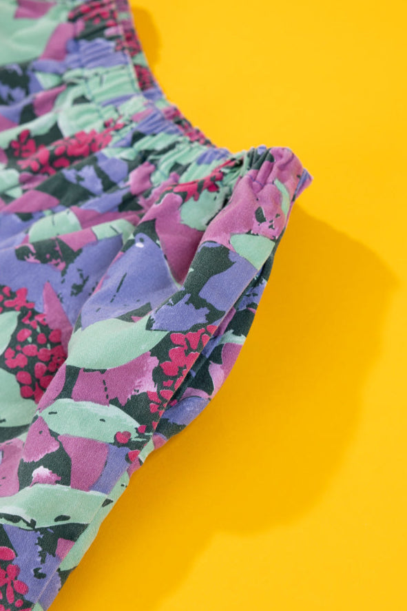 Vintage 80s Floral Shorts