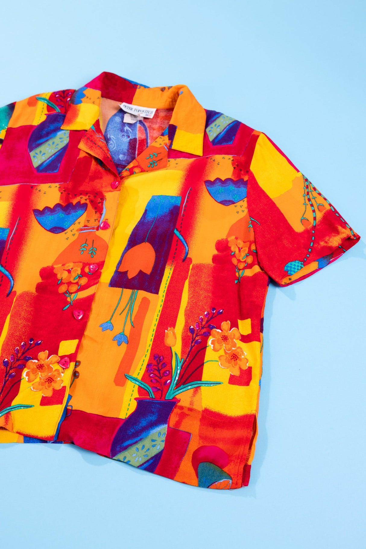 Vintage 80s Peter Popovitch Button Up