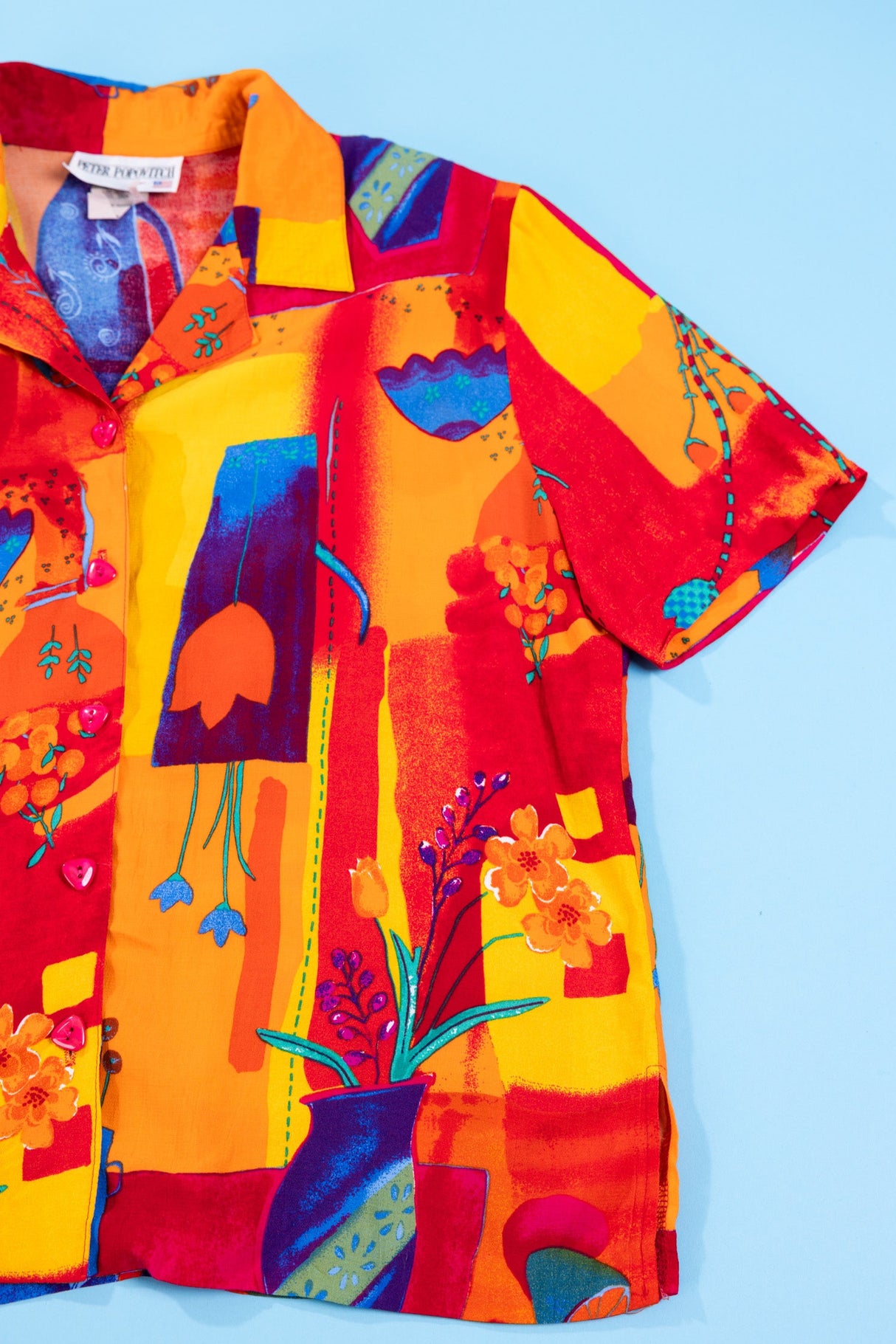 Vintage 80s Peter Popovitch Button Up