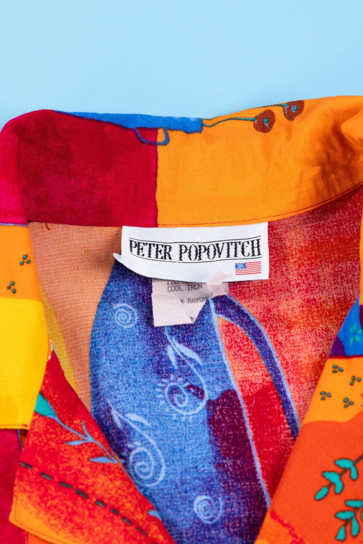 Vintage 80s Peter Popovitch Button Up