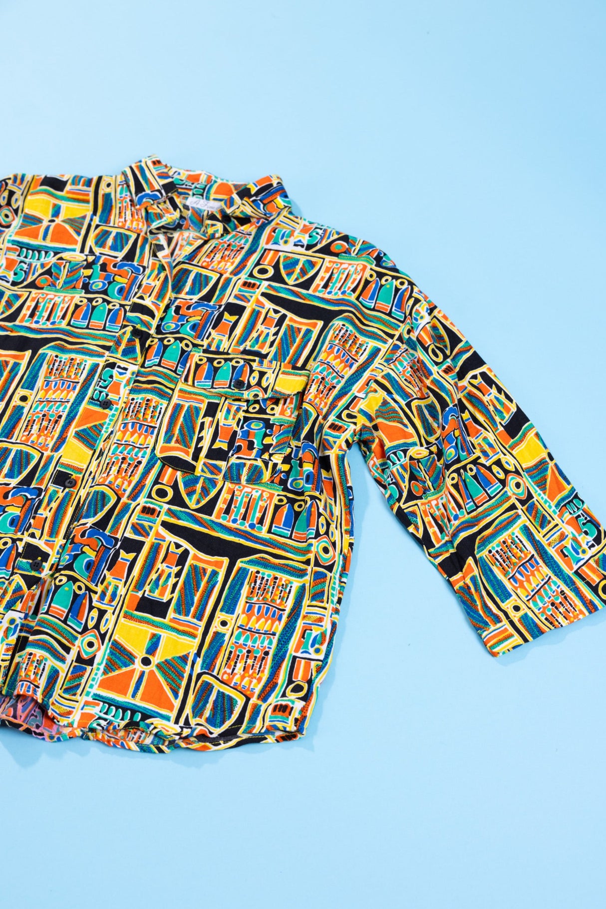Vintage 90s A Fine Line Button Up