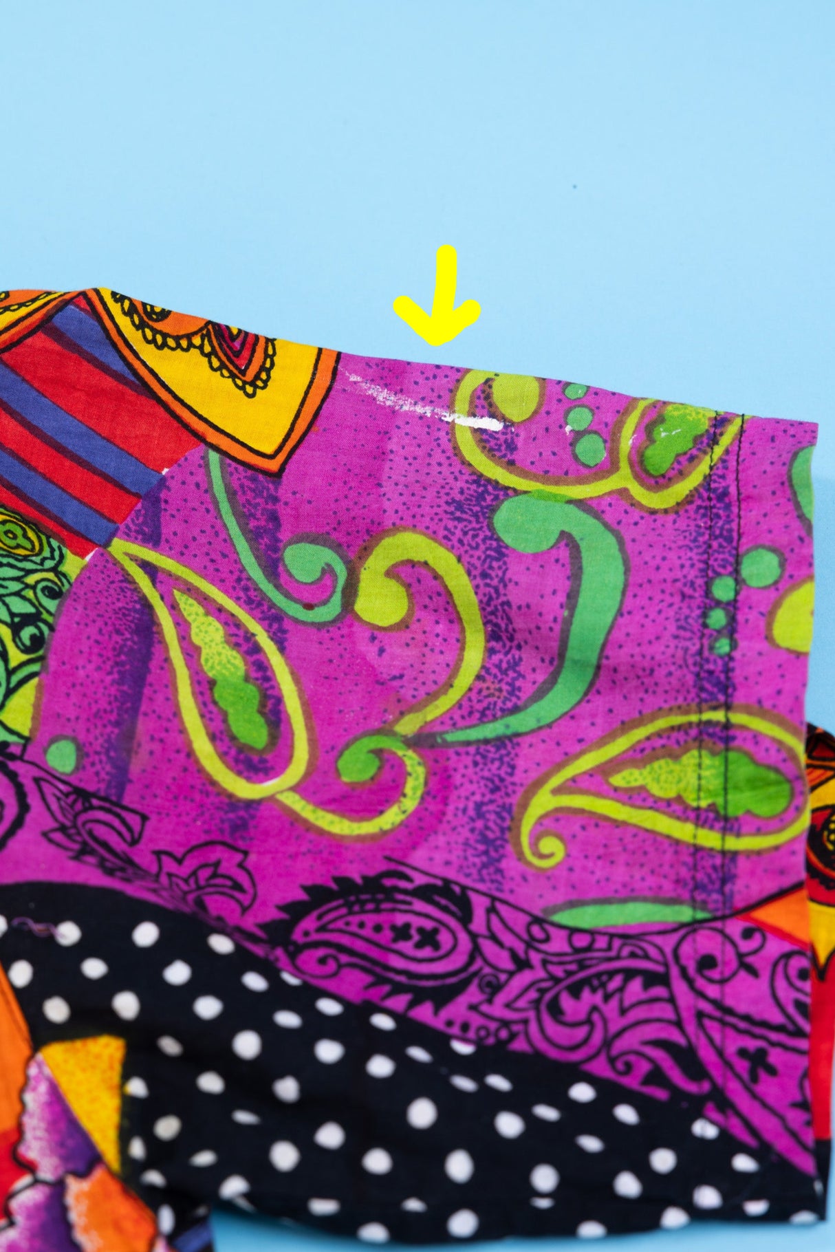 Vintage 80s Clementine Button Up