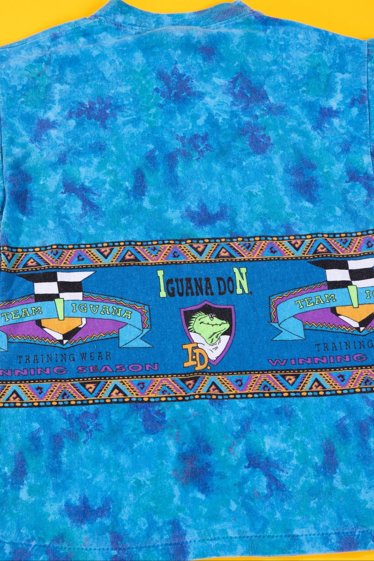 Vintage 90s Iguana Don Tie-dye T-shirt (Youth M)