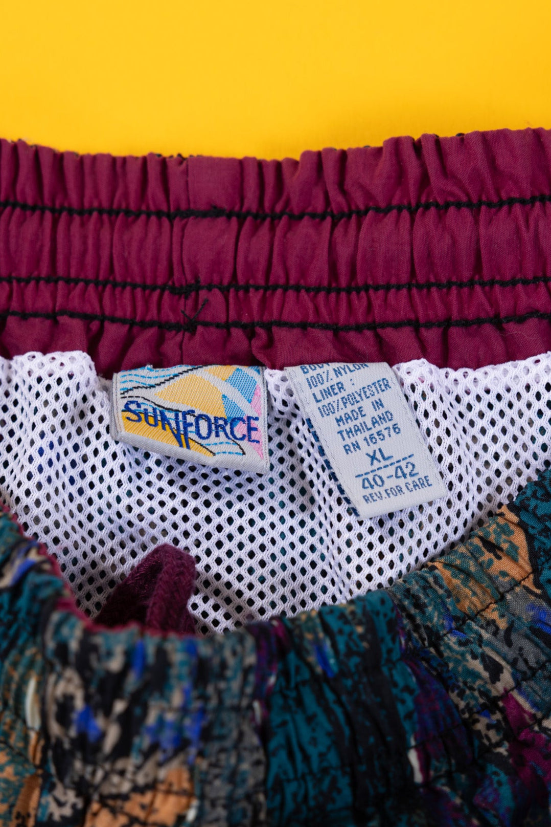 Vintage 90s Sunforce Swim Shorts