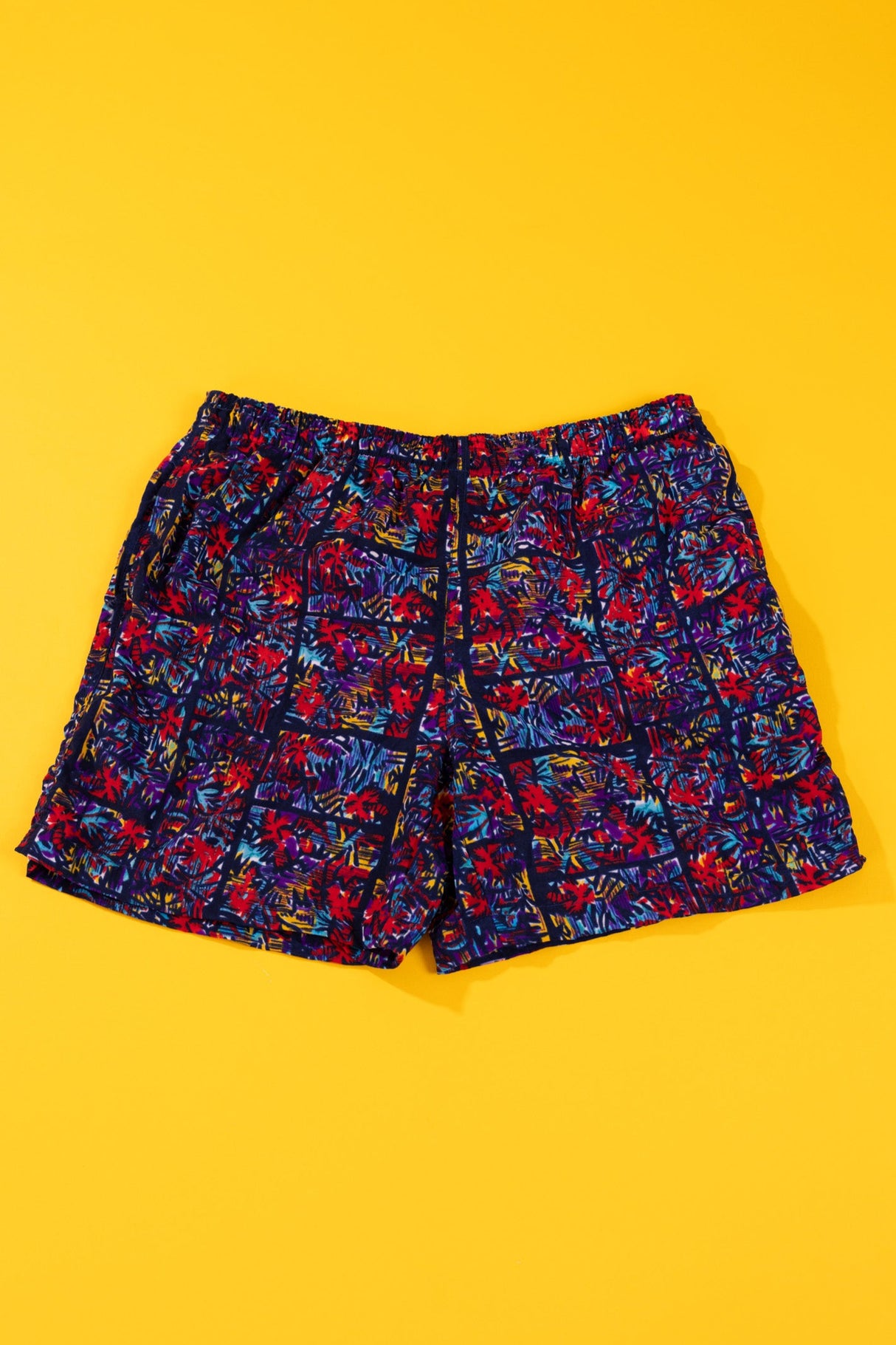 Vintage 90s Sunset Swim Shorts