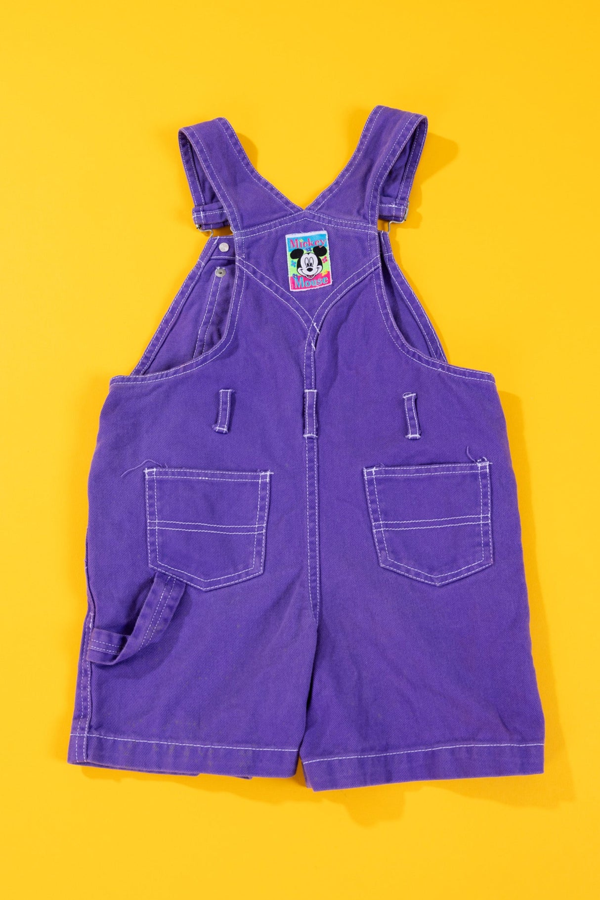 Vintage 90s Disney Mickey and Minnie Overalls (Kids - 5)