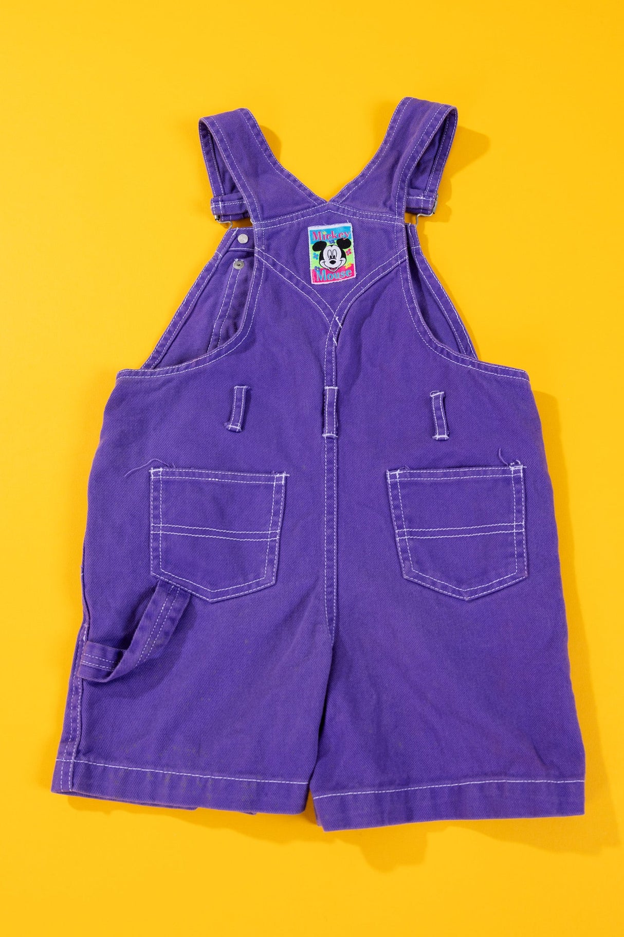 Vintage 90s Disney Mickey and Minnie Overalls (Kids - 5)