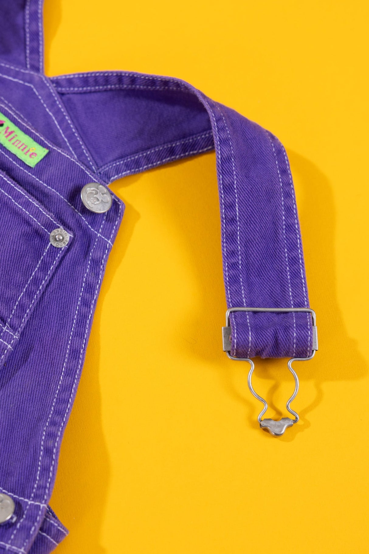 Vintage 90s Disney Mickey and Minnie Overalls (Kids - 5)