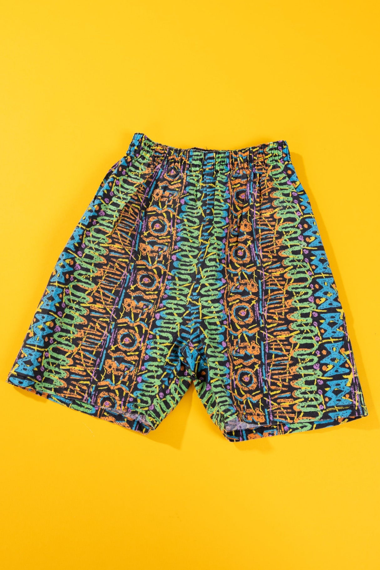 Vintage 80s Connectors Retro Shorts (Youth - M)