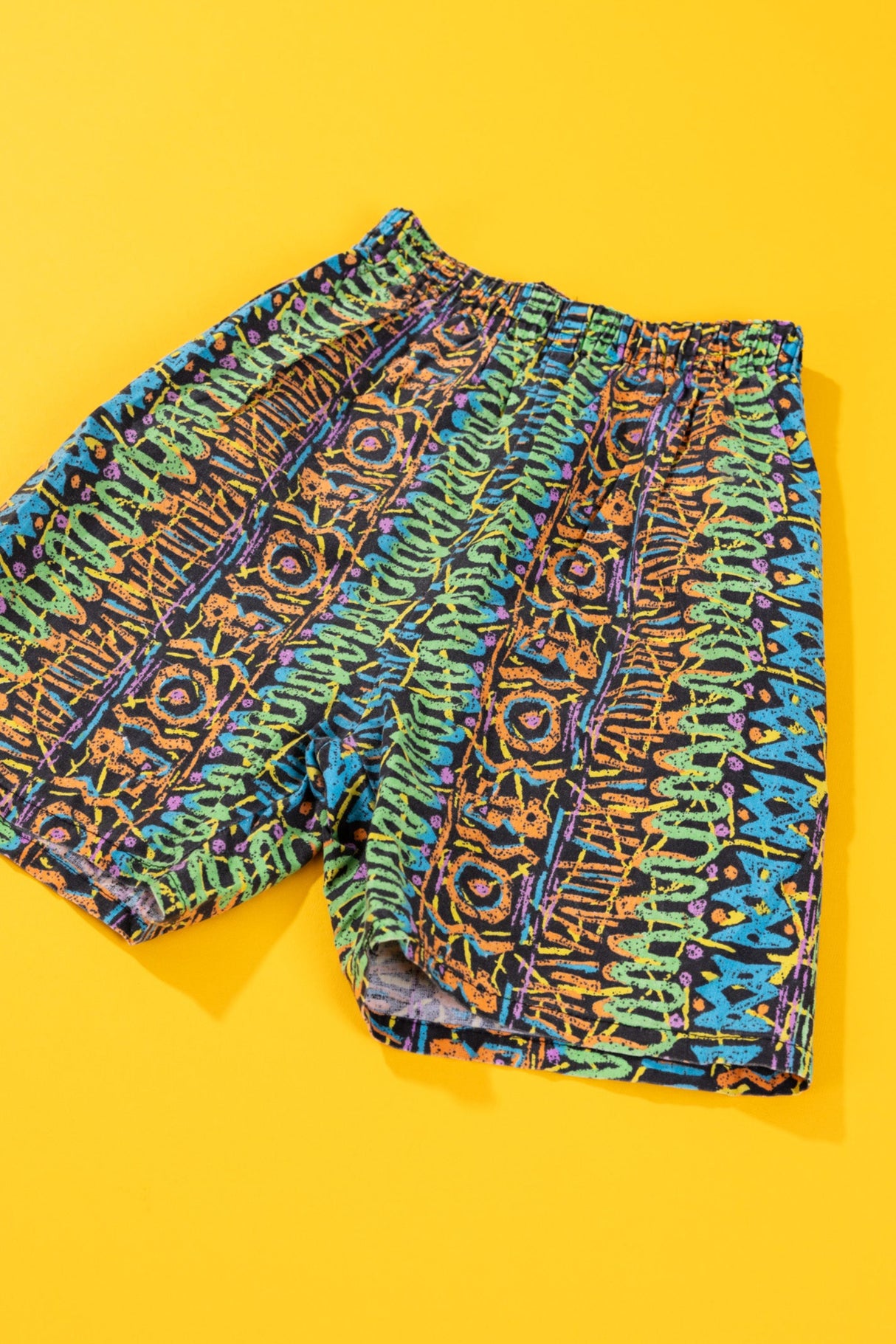 Vintage 80s Connectors Retro Shorts (Youth - M)