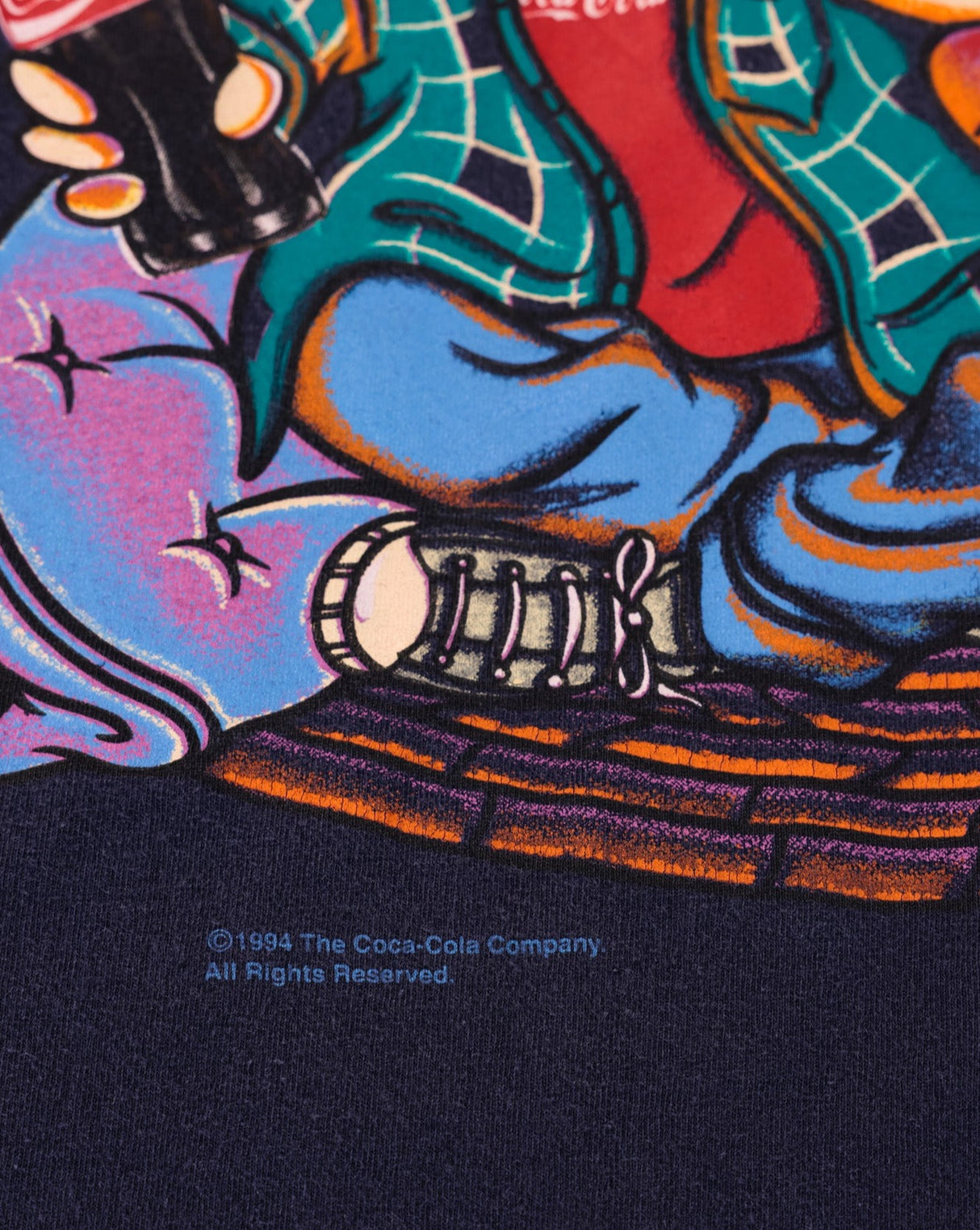 Vintage 1994 The Rescuers Coca-Cola T-shirt