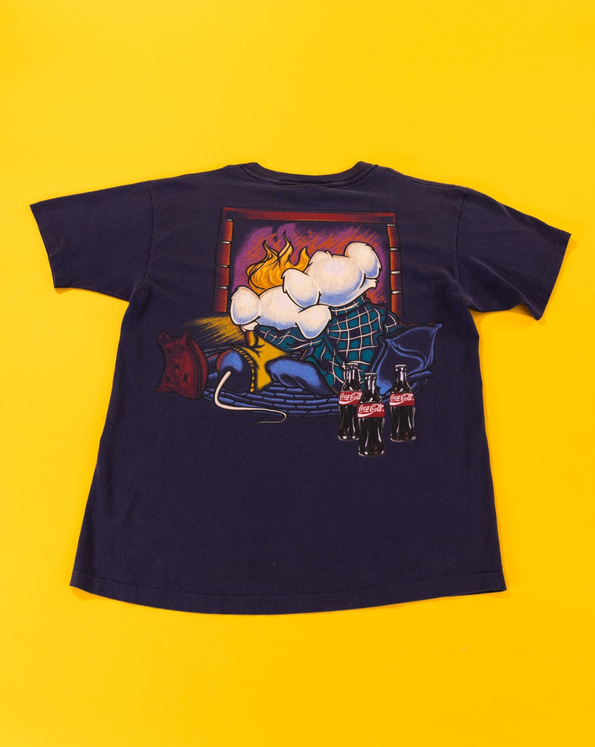 Vintage 1994 The Rescuers Coca-Cola T-shirt