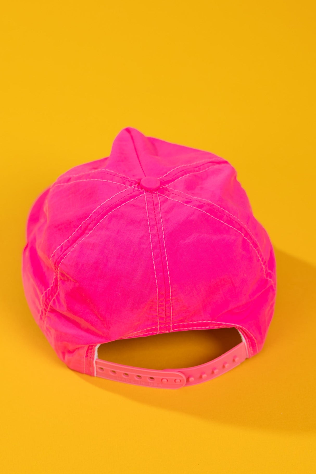 Vintage 90s Bass Pro Shop Neon Snapback Hat