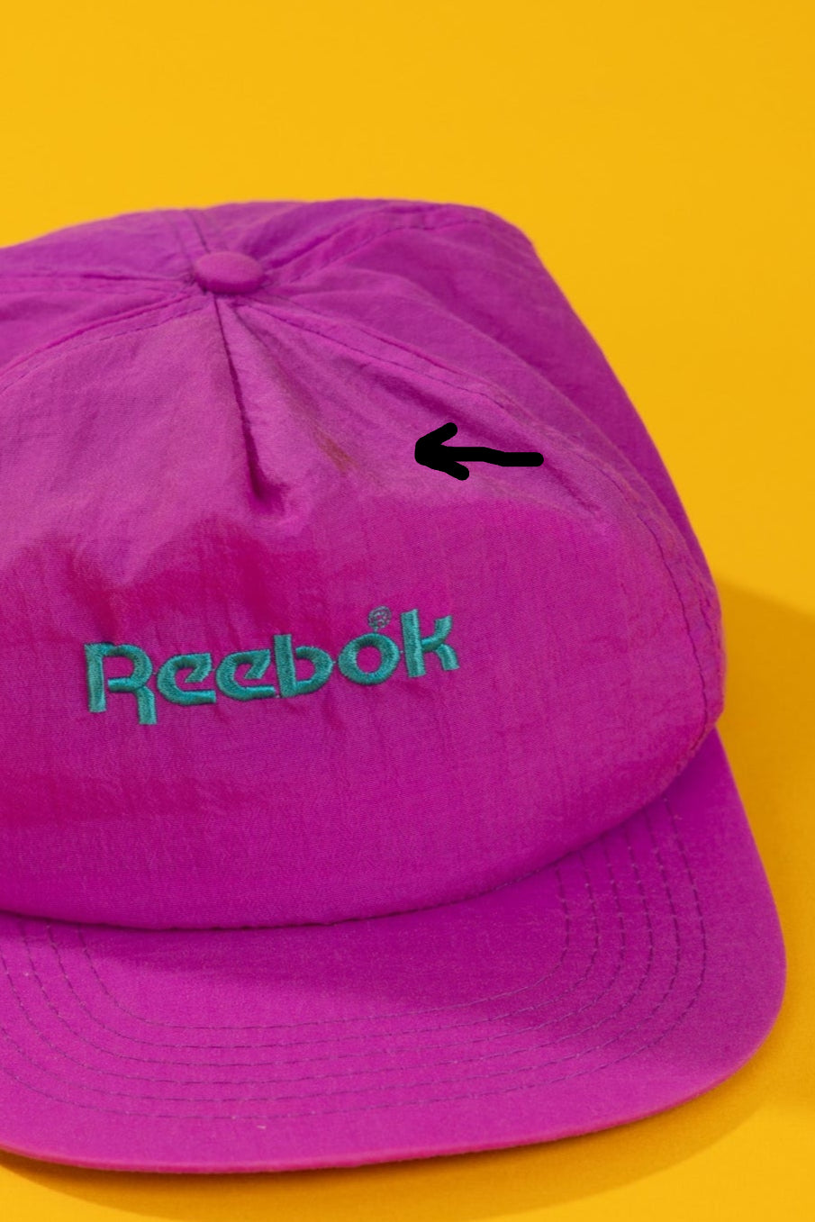 Vintage 90s Reebok Snapback Hat