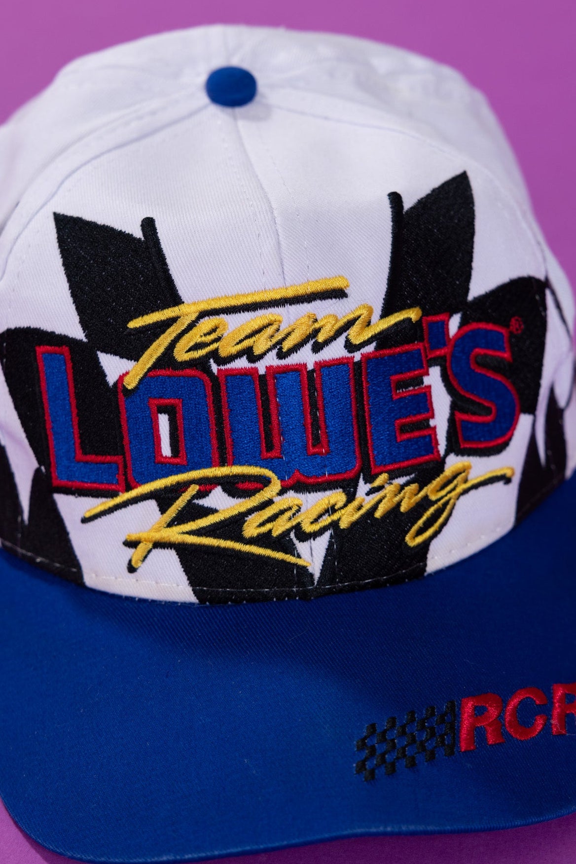 Vintage 90s Lowe’s Racing Nascar Snapback Hat
