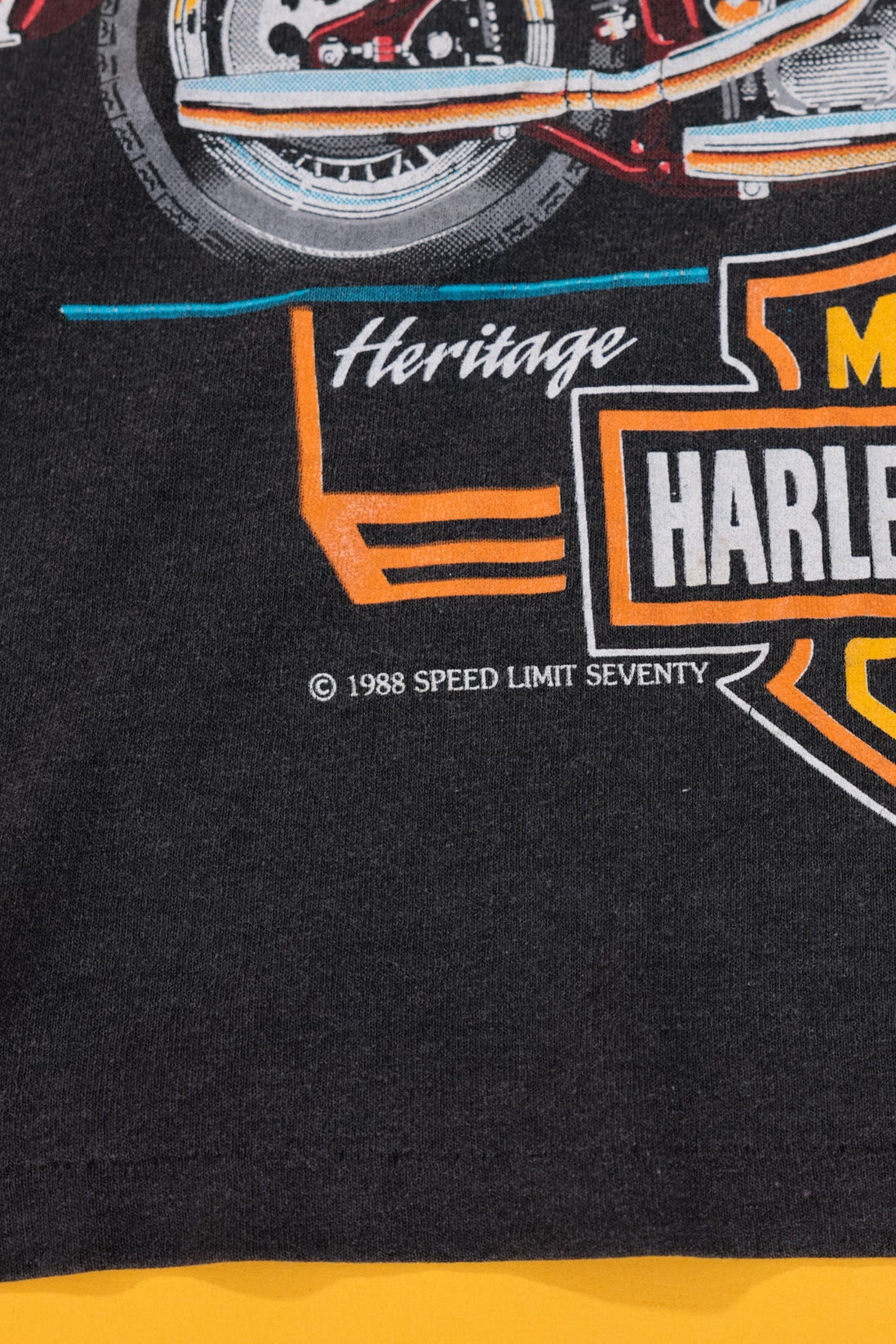 Vintage 1988 Real Steel Harley Davidson Tank Top