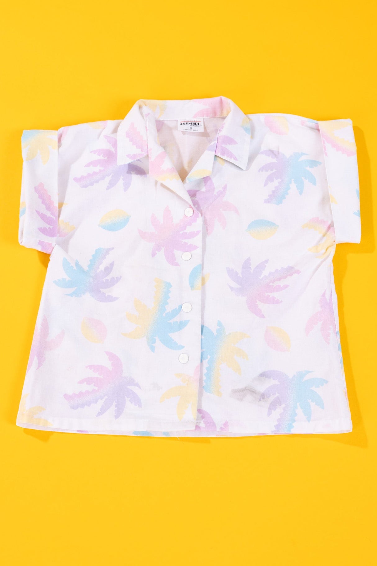 Vintage 80s Our Girl Button Up (Kids - 8)