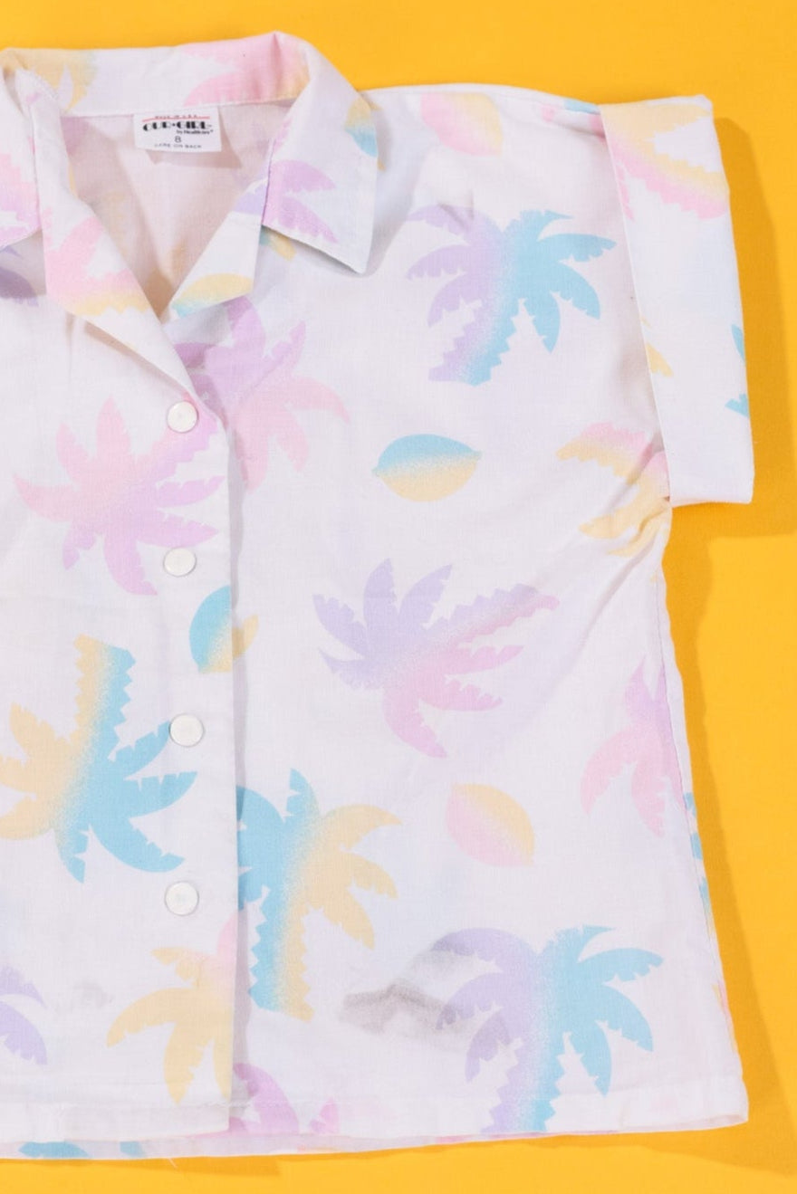 Vintage 80s Our Girl Button Up (Kids - 8)