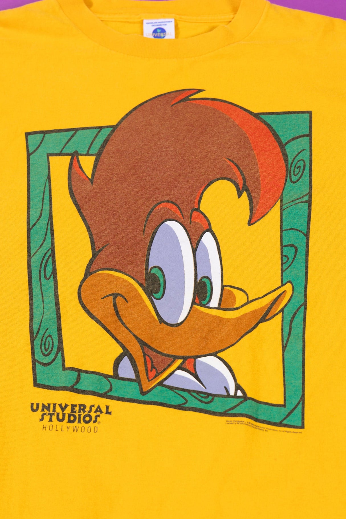 Vintage 1995 Universal Studios Hollywood Woody Woodpecker T-shirt