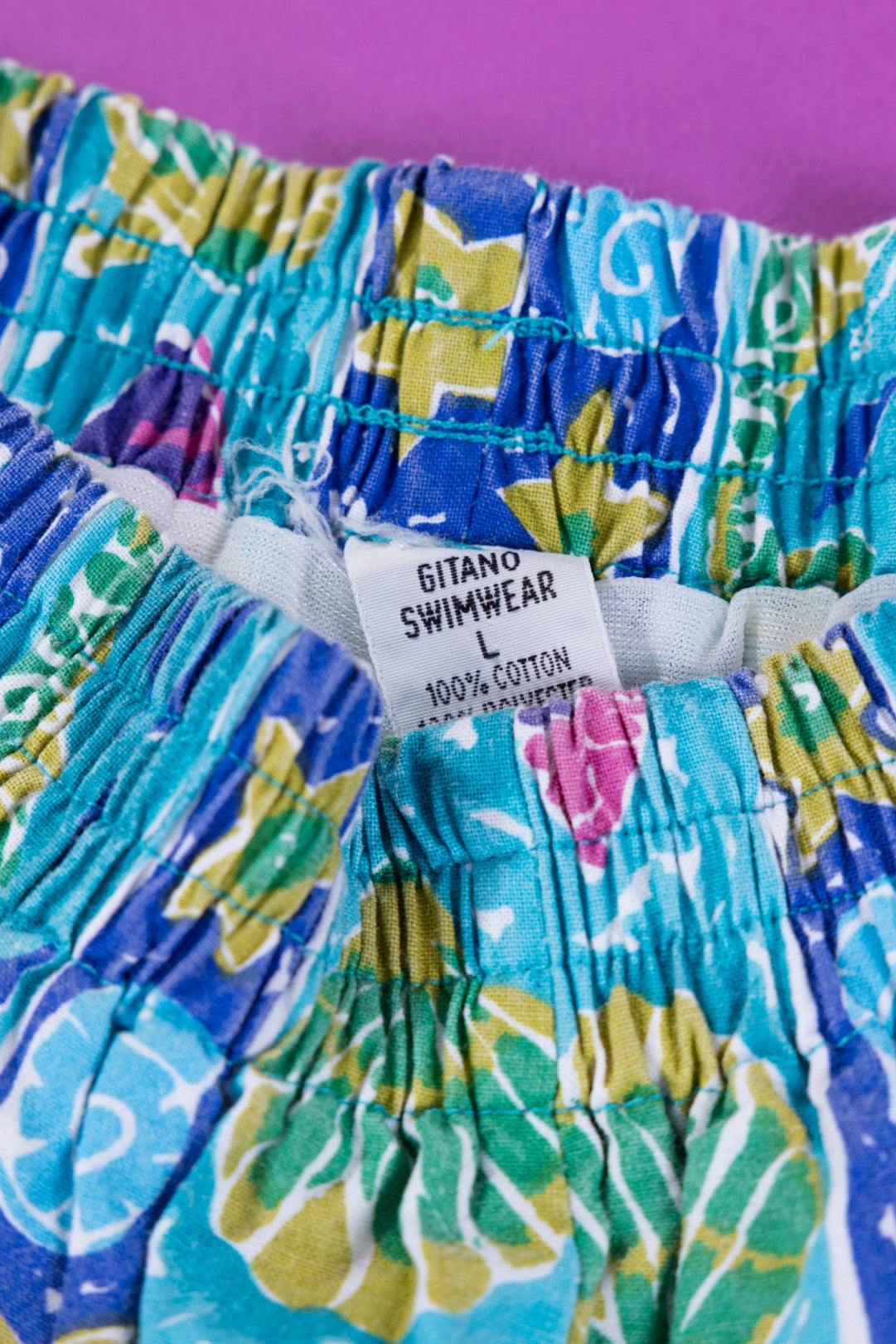Vintage 80s Gitano Swimwear Shorts