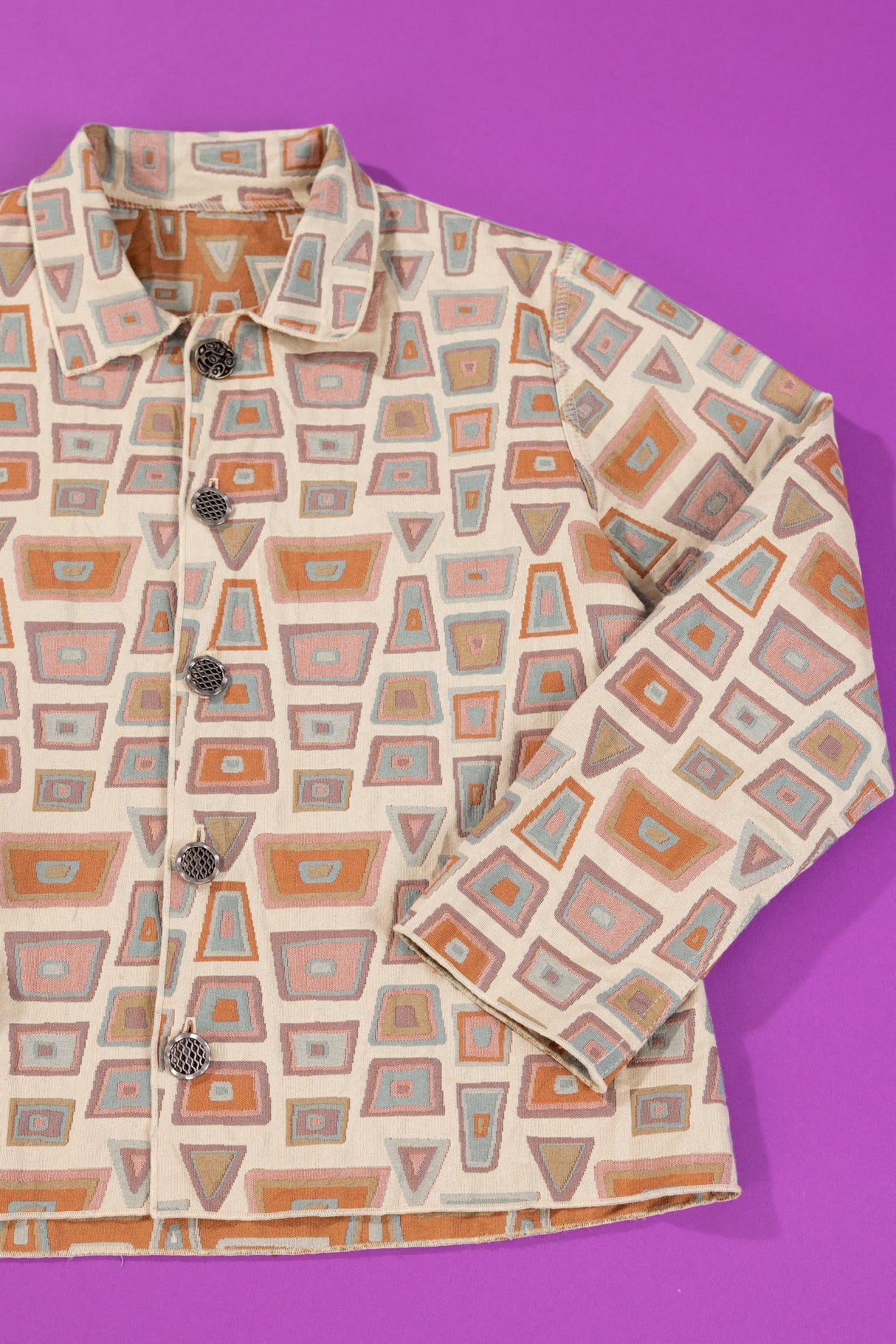 Vintage 90s Winding River Geometric Jacket