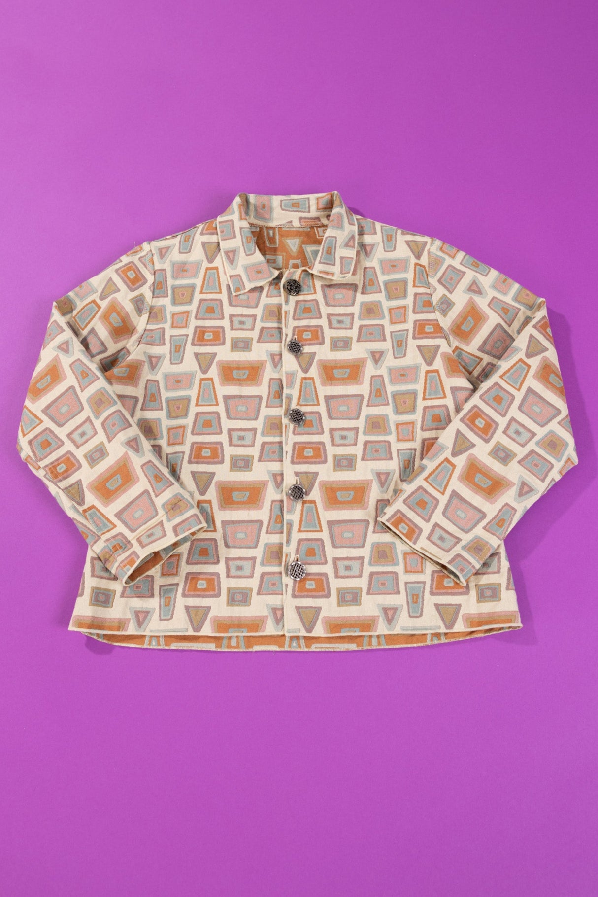 Vintage 90s Winding River Geometric Jacket