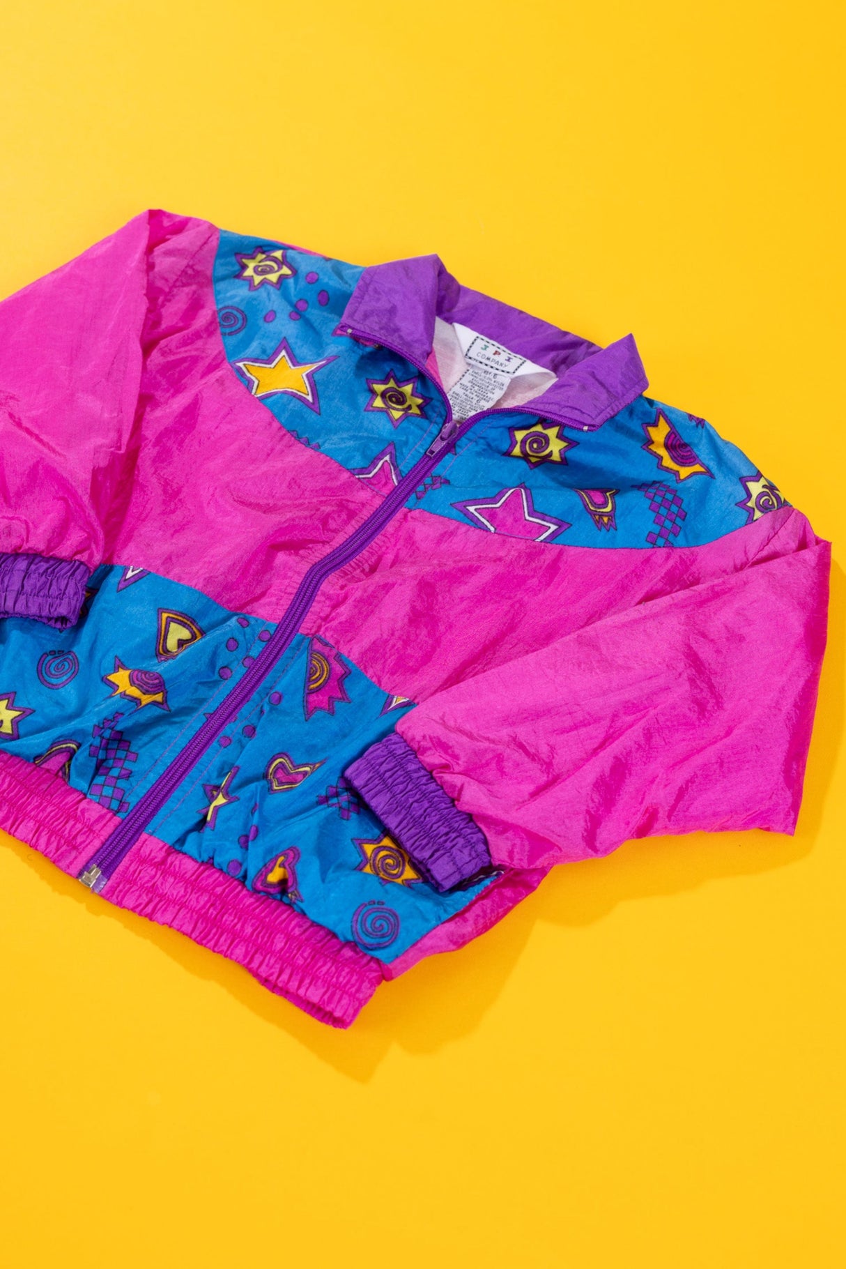 Vintage 90s J.P.I Windbreaker Jacket (Kids - 6)