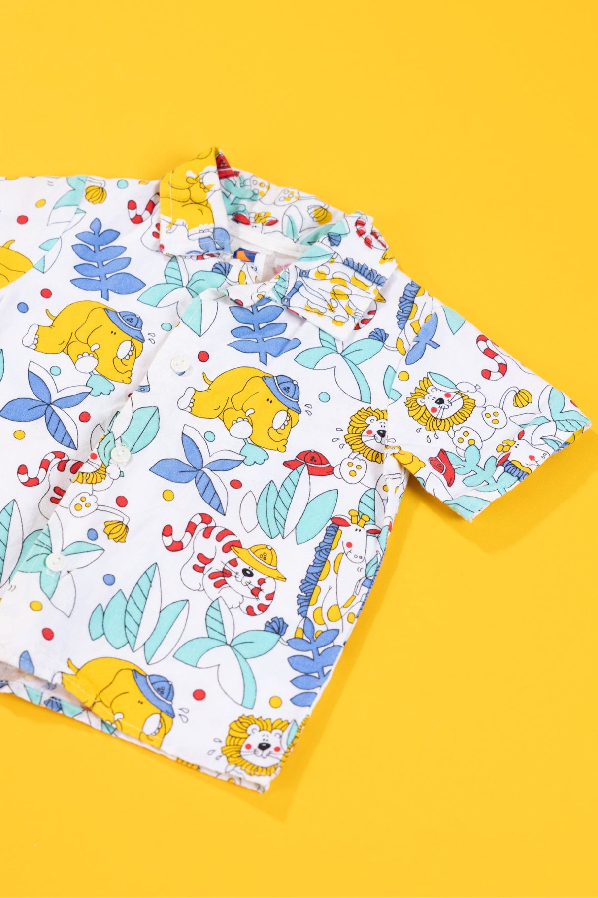 Vintage 90s Animal Button Up (Kids - 24 Mos)