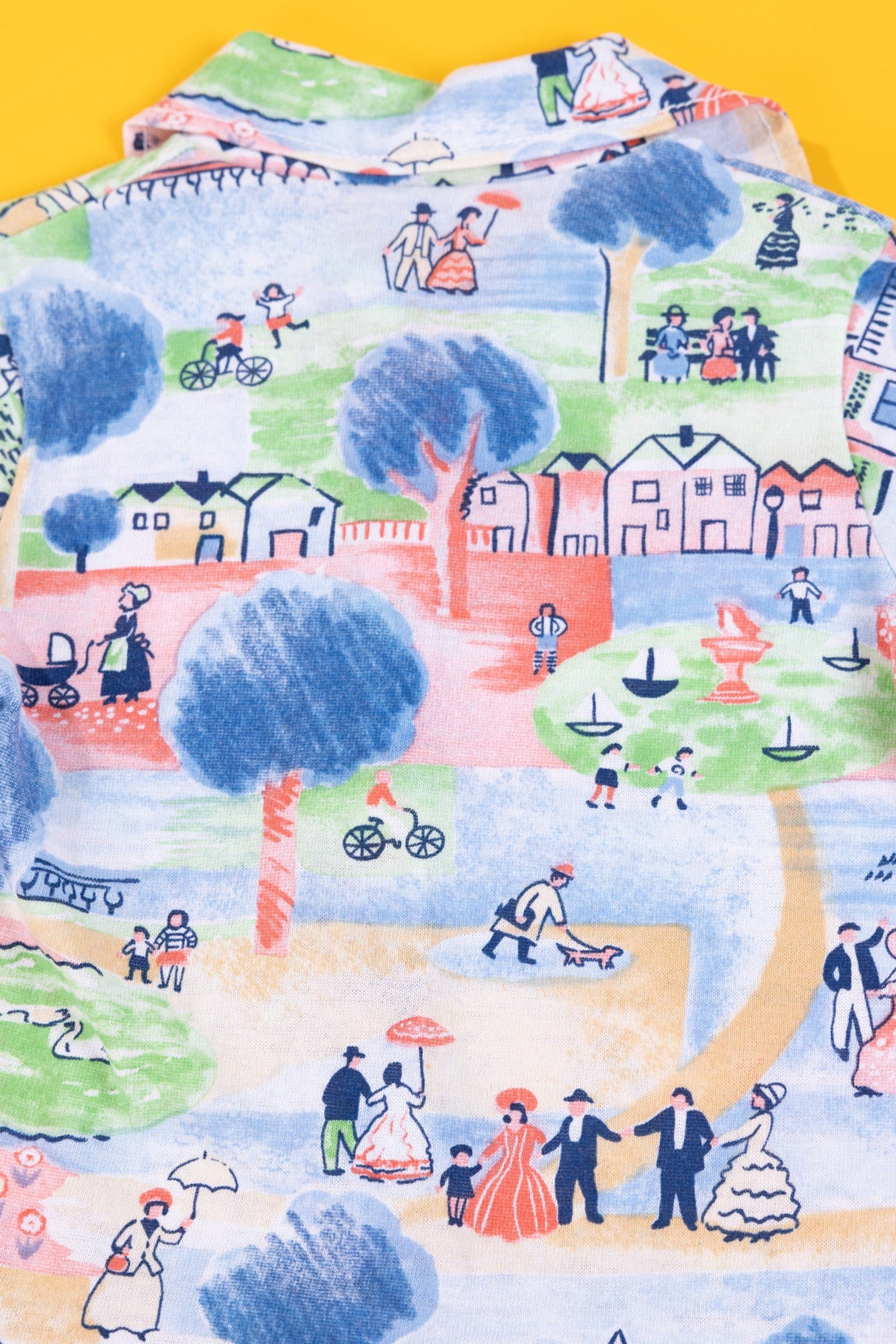 Vintage 70/80s Doe-Spun Button Up (Kids - 4T)