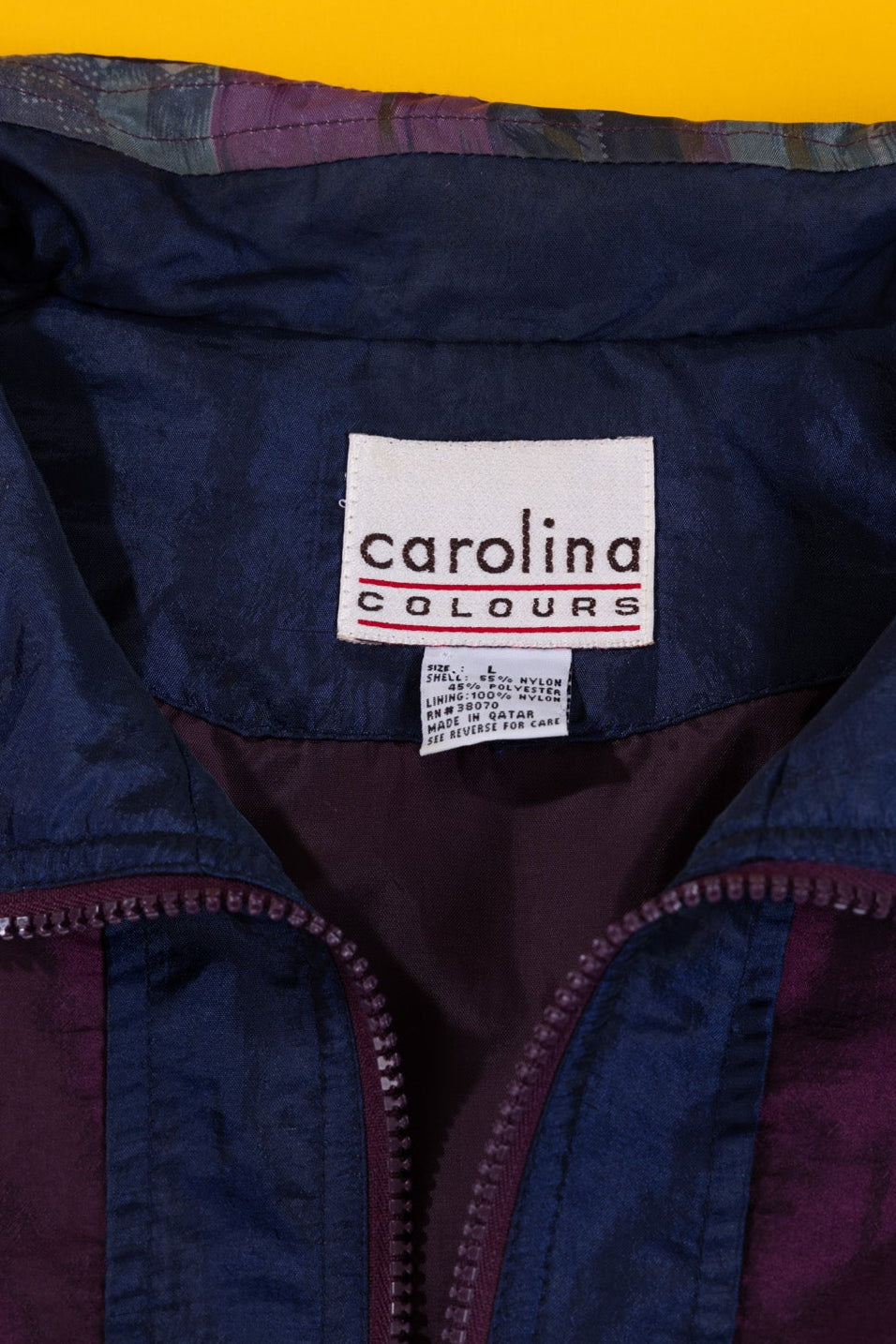 Vintage 80s Carolina Colours Windbreaker