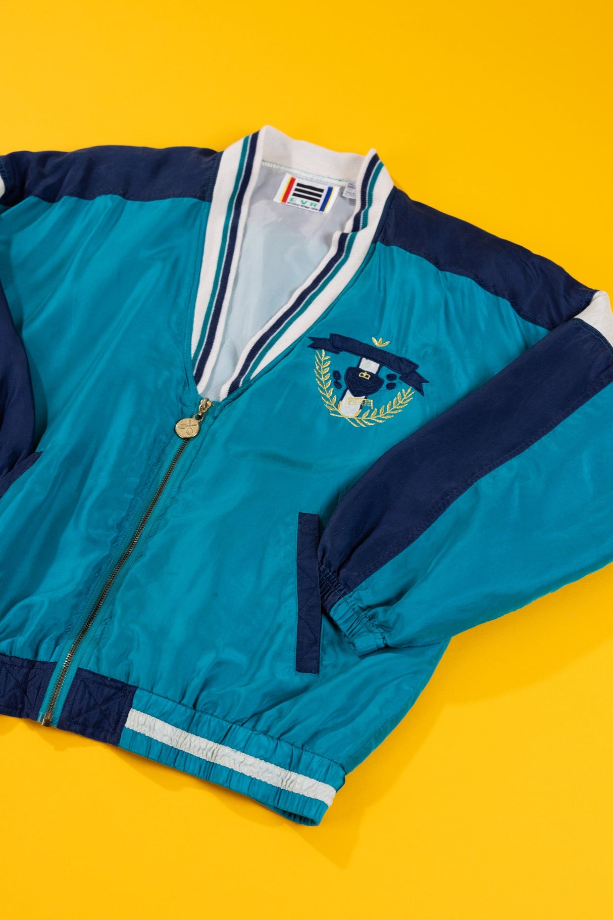 Vintage 90s EVR Silk Jacket